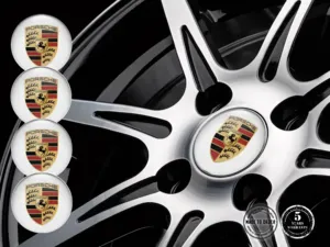 Porsche Adesivi Cupola Epox Emblemi Auto Lusso
